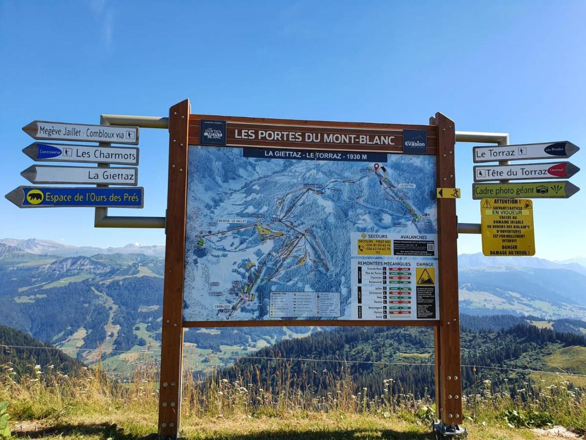 La Duchere 6 Personnes Le Plan La Giettaz Zewnętrze zdjęcie